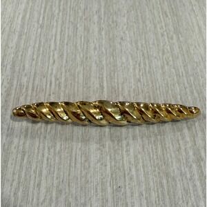 Vintage Norwegian Design ND 925 Brooch Pin with Gold Overlay  5.68 grams (0011)
